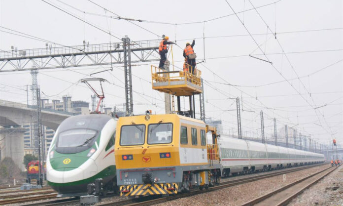 The Nanjinger - Maintenance on Beijing-Shanghai High Speed Line begins in Zhenjiang; to Last 35 Days