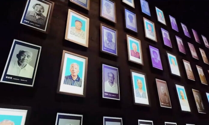 The Nanjinger - 4 More Lights Turn Grey on Nanjing Massacre Survivors’ Wall in Nanjing