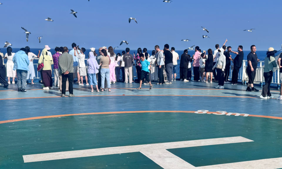 The Nanjinger - Cruising Yantai-Dalian; Sea Views and Seagull BBQ Included