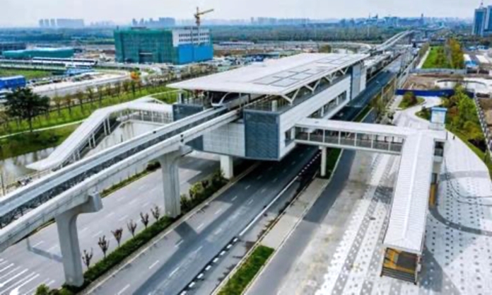 The Nanjinger - Nanjing-Built Monorail for “Anhui’s Happiest City” now open! The Nanjinger - Nanjing-Built Monorail for “Anhui’s Happiest City” now open!