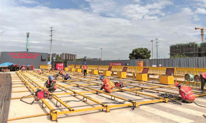 The Nanjinger - Wuxi Metro Line 5 Celebrates Half its Stations Now under Construction