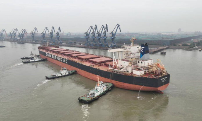 The Nanjinger - Capsize Vessels Realise 22.3% Increase in Cargo throughput in Nantong