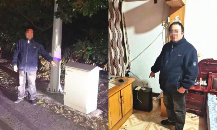 The Nanjinger - Audacious! Man in Yangzhou Steals Roadside Traffic Monitoring Server