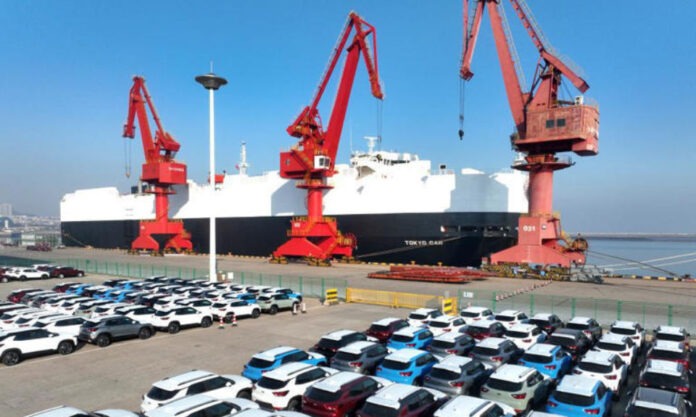 The Nanjinger - Roll on Roll off Traffic Hits Peak in Lianyungang as 2023 Closes