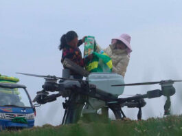 The Nanjinger - Drones in Full Force in Zhenjiang as Farmers Prepare for Bumper Harvest