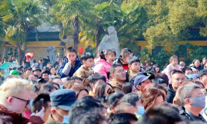 The Nanjinger - Park in Zhenjiang Receives 120,000 New Year Visitors in 3 Days