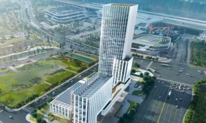 The Nanjinger - New City People's Hospital in Yangzhou Expected to be Delivered by Year End
