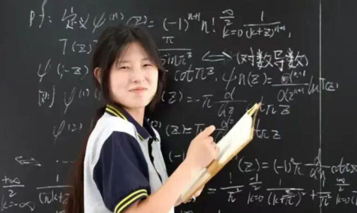 The Nanjinger - 12 YO Girl in Huai’an School for Underachievers is 12th in Global Maths Contest