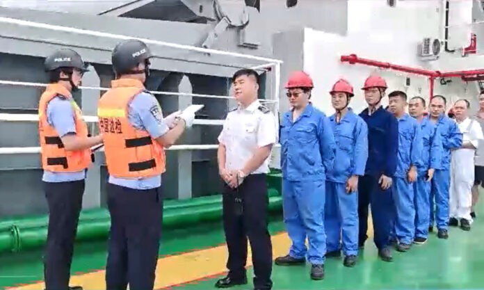 The Nanjinger - 1st Made in China” New Ship of 2024 Sets Sail in Lianyungang