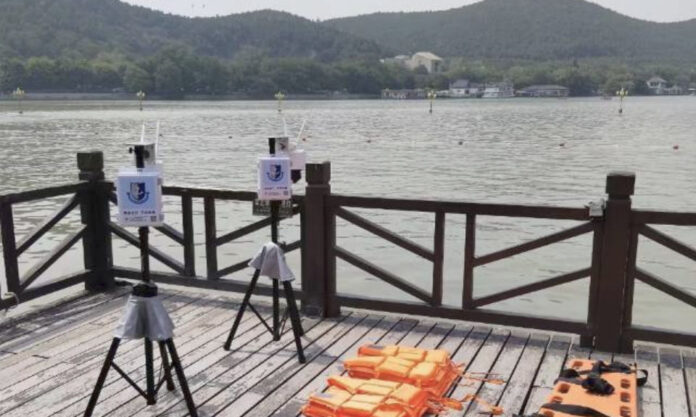 The Nanjinger - Nudity Forbidden as 10,000 People Swimming Area on Yunlong Lake Reopens in Xuzhou