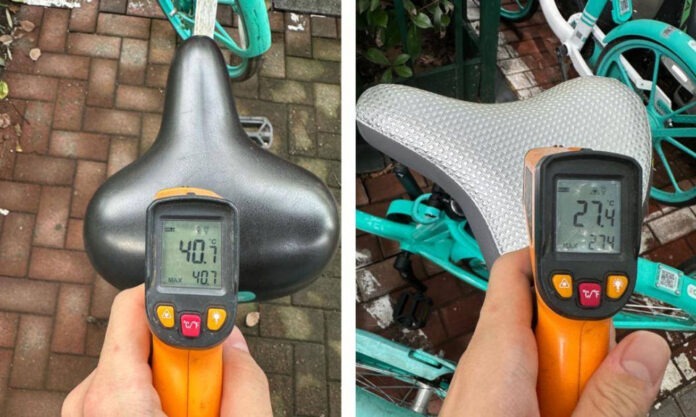 The Nanjinger - Shared Bike Hi-Tech Saddles Address “Burning your Butt” Issue in Nanjing