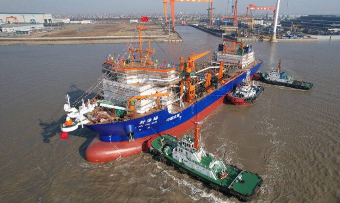 The Nanjinger - World’s Biggest Dual Power Trailing Suction Hopper Dredger Launched in Nantong