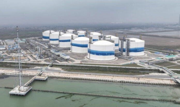 The Nanjinger - World’s Biggest LNG Storage Complete in Yancheng; Can Handle 2.5 Million Cubic Metres