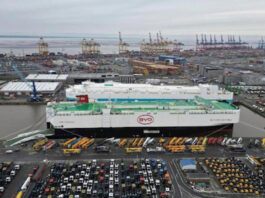The Nanjinger - BYD CHANGZHOU is NEV maker’s 2nd Ro-Ro Ship for Overseas Markets