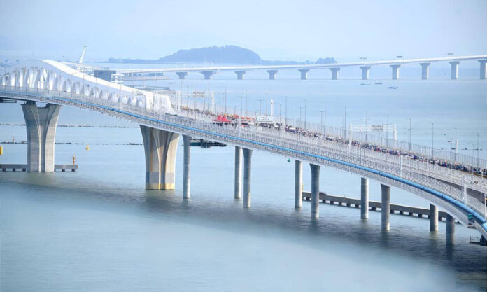 The Nanjinger - Yangzhou Firm Plays Key Role in Macau’s 4th Sea Bridge opened on National Day