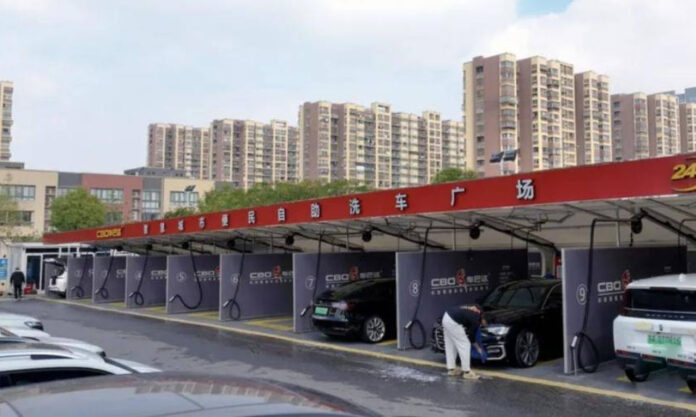 The Nanjinger - Smart Car Washing Points in Nanjing Now Meet Environmental Standards