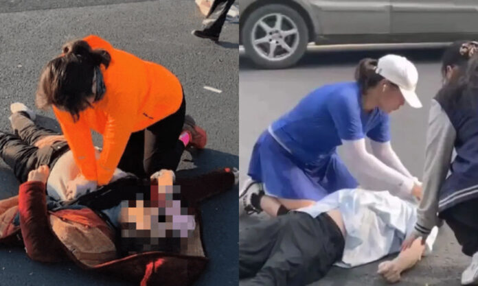 The Nanjinger - Suzhou Lady Leaps in to Action to Save Stranger, for the 3rd Time!