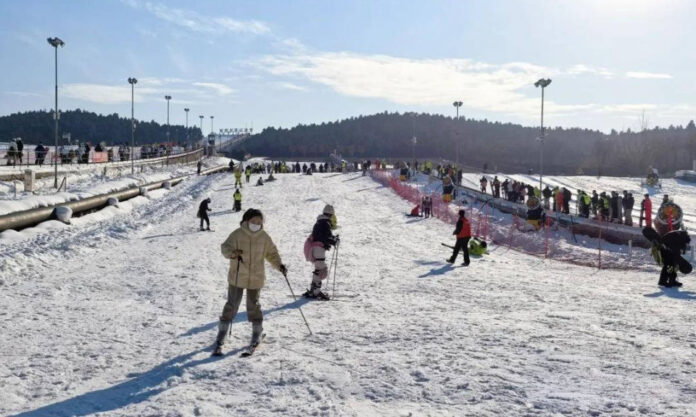 The Nanjinger - Ice and Snow Economy Surges in Xuzhou with CNY 2025 Spent on Skis!