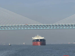 The Nanjinger - Benchmark Ship for Green Oil Tankers Launched for Sea Trials in Yangzhou