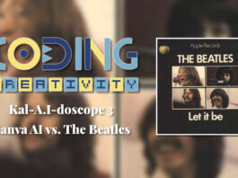 The Nanjinger - Kal-A.I-doscope 3; Canva AI vs. The Beatles