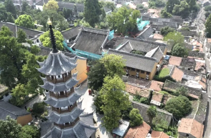 1,000 Year Old Temple in Nantong Renovation Complete; Close to Opening