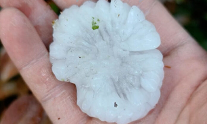 The Nanjinger - Car Windscreen Smashed by Hail Stone the Size of an Egg in Nanjing